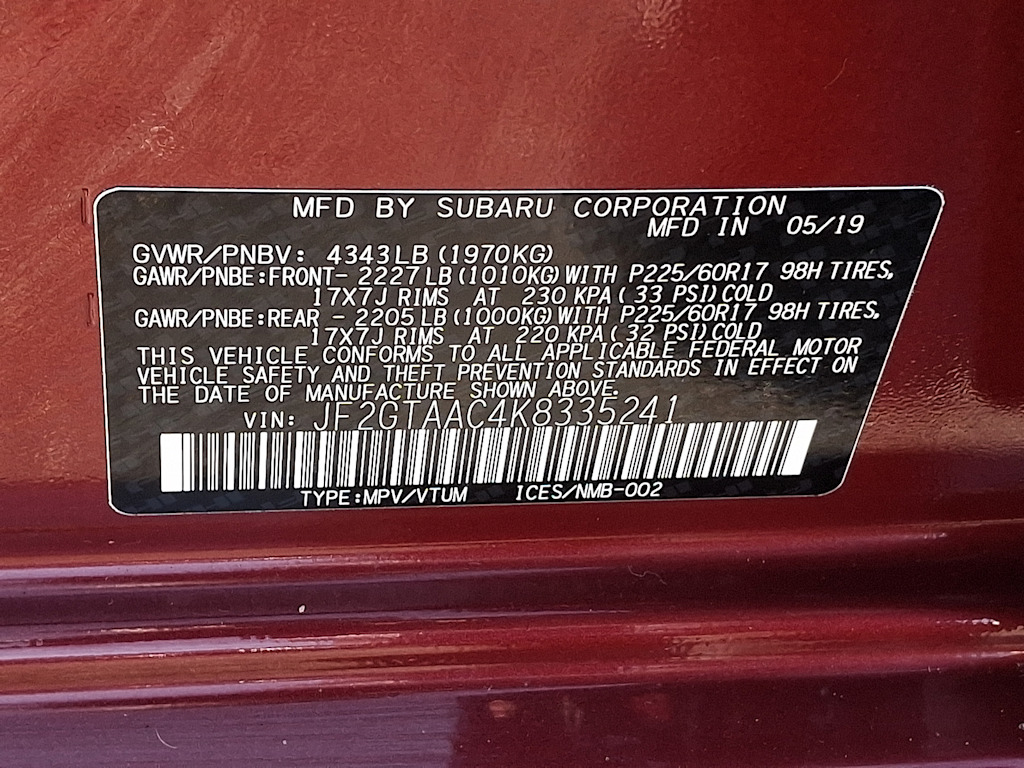 Thumbnail: 2019 Subaru Crosstrek - 13