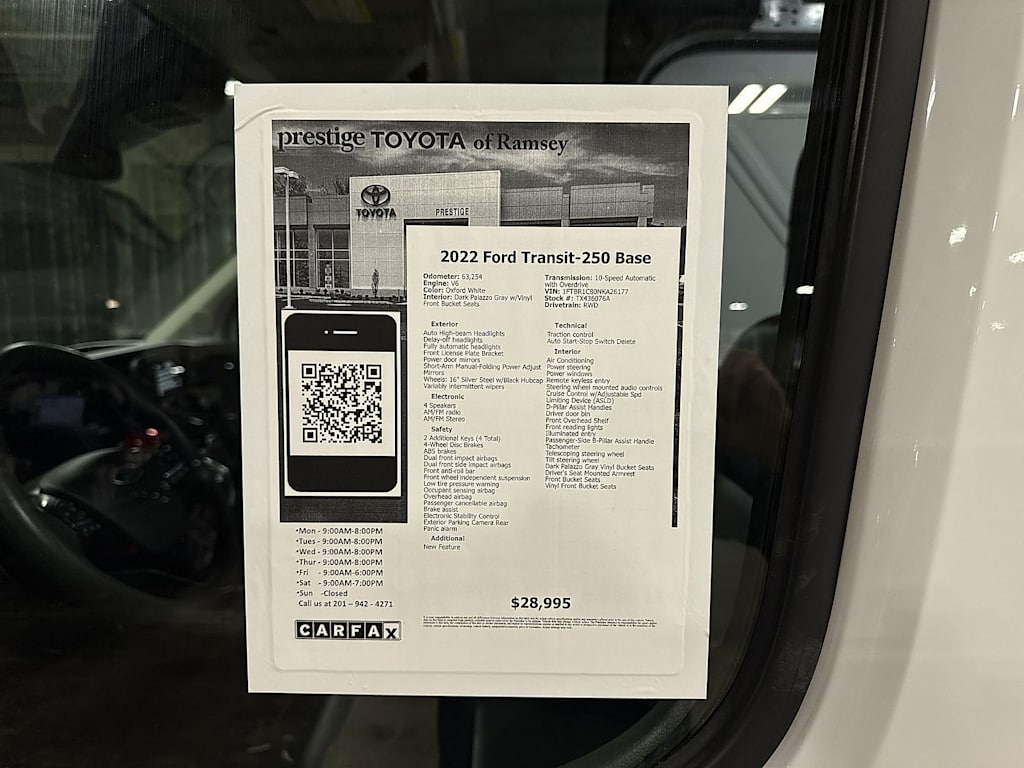 Thumbnail: 2022 Ford Transit Series - 16