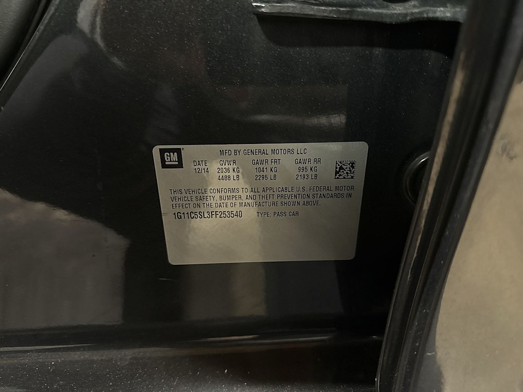 Thumbnail: 2015 Chevrolet Malibu - 20