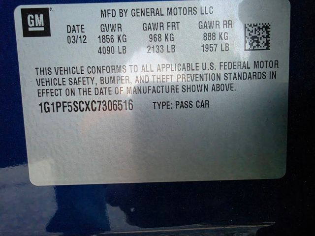 Thumbnail: 2012 Chevrolet Cruze - 6