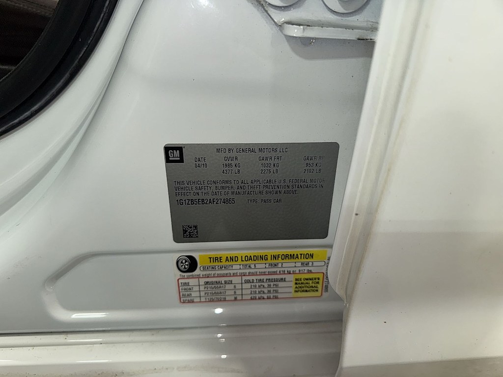 Thumbnail: 2010 Chevrolet Malibu - 16