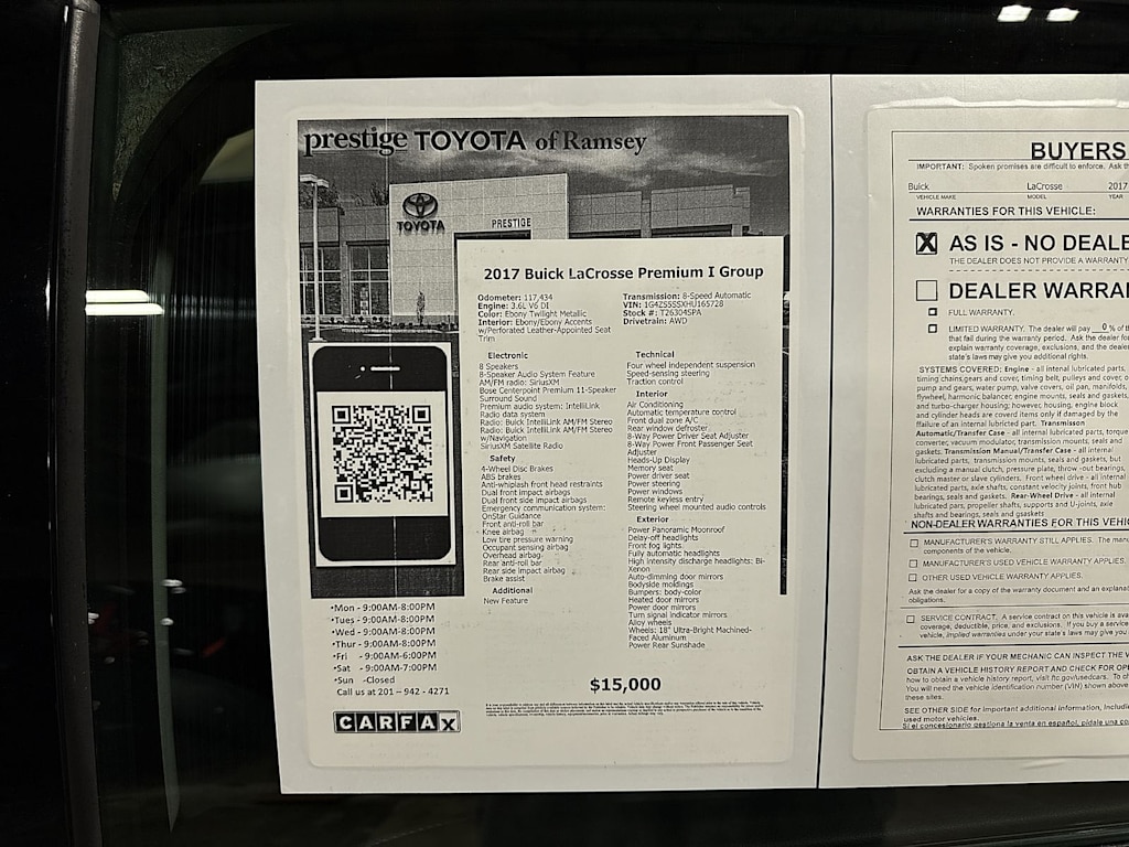 Thumbnail: 2017 Buick LaCrosse - 12