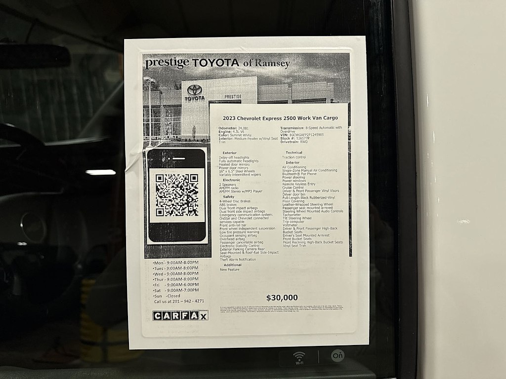 Thumbnail: 2023 Chevrolet Express - 17