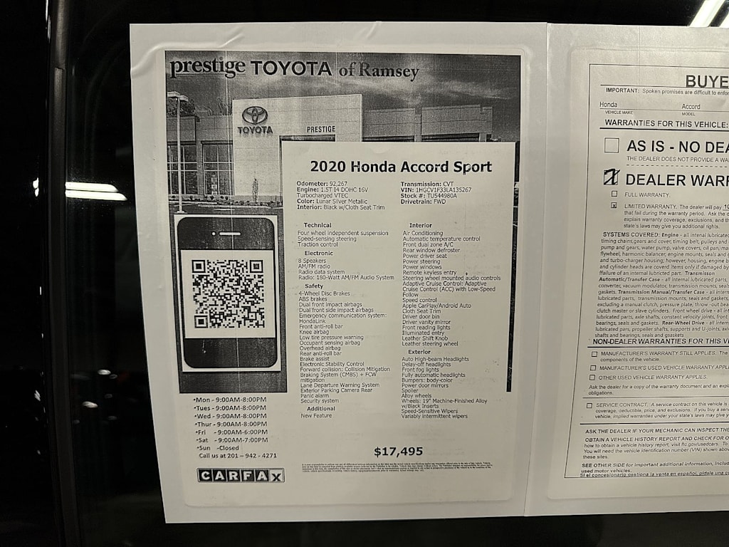 Thumbnail: 2020 Honda Accord - 17