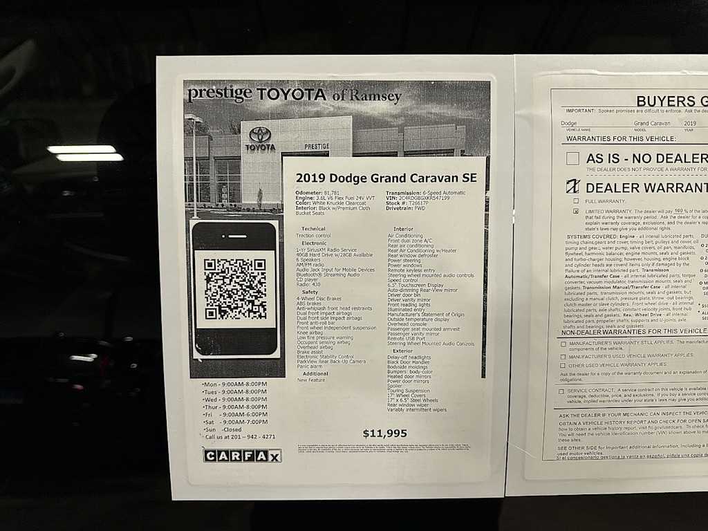 Thumbnail: 2019 Dodge Grand Caravan - 12