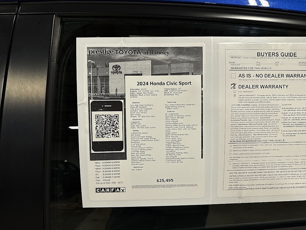 Thumbnail: 2024 Honda Civic - 16