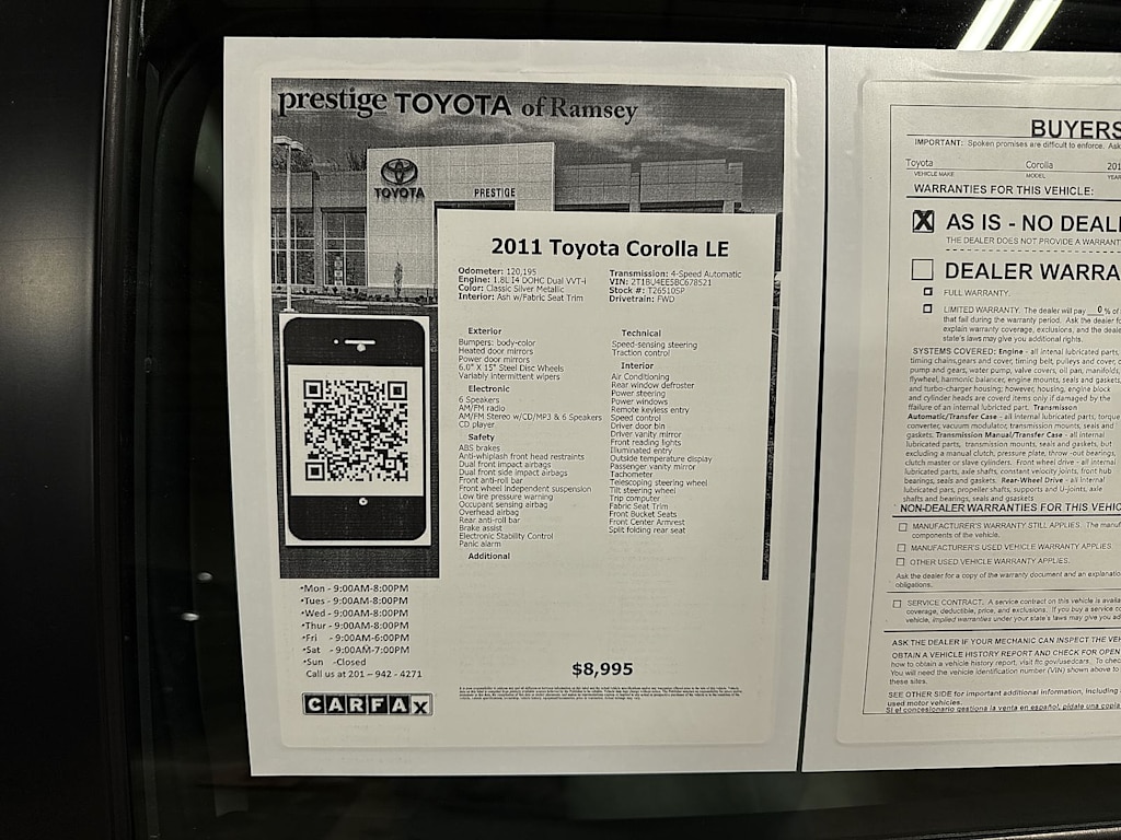 Thumbnail: 2011 Toyota Corolla - 12