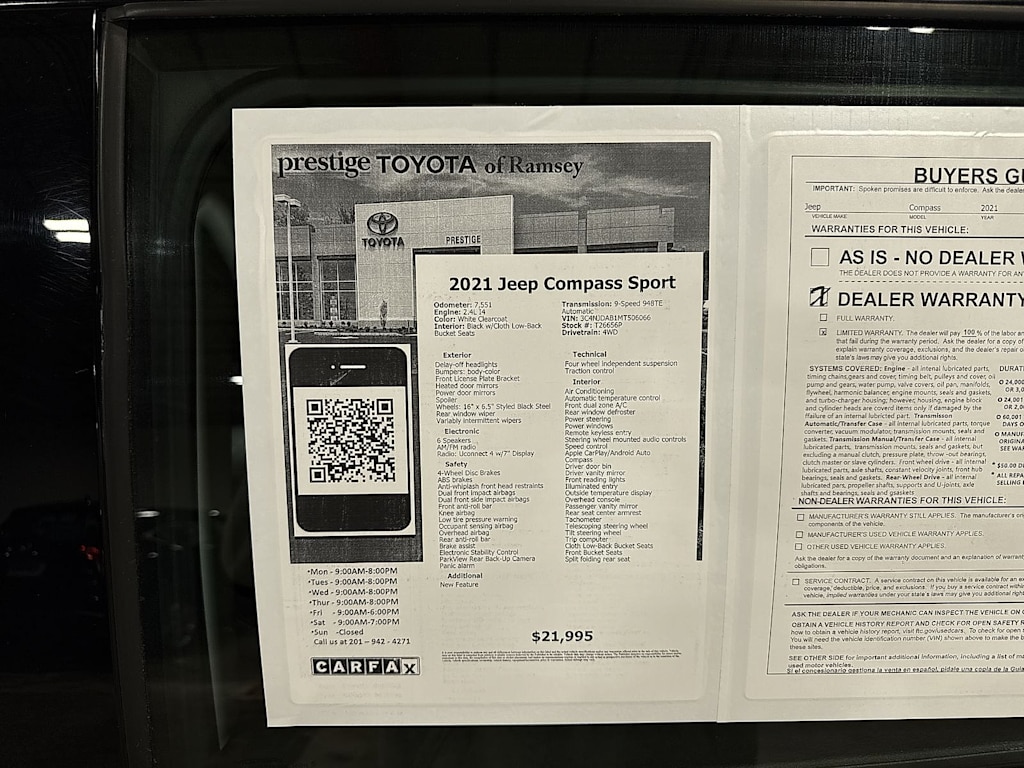 Thumbnail: 2021 Jeep Compass - 17