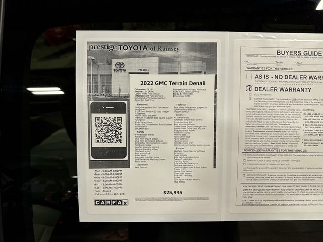 Thumbnail: 2022 GMC Terrain - 16