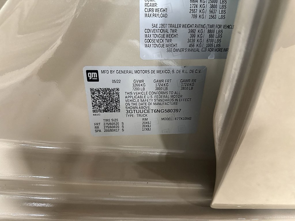 Thumbnail: 2022 GMC Sierra 1500 - 18