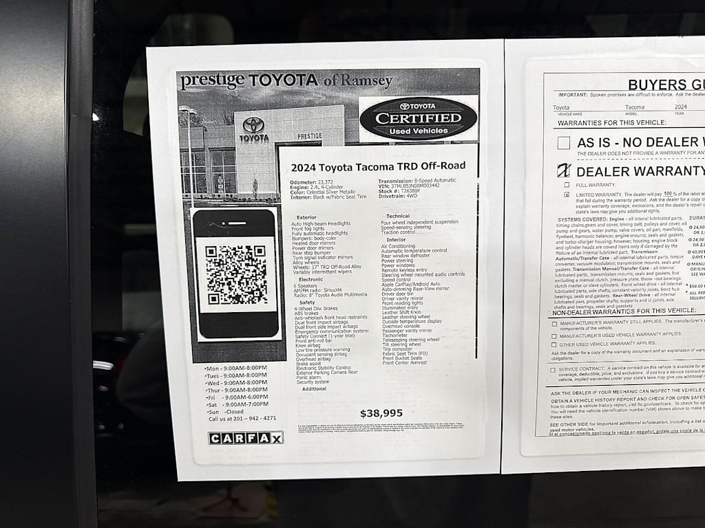 Thumbnail: 2024 Toyota Tacoma - 18