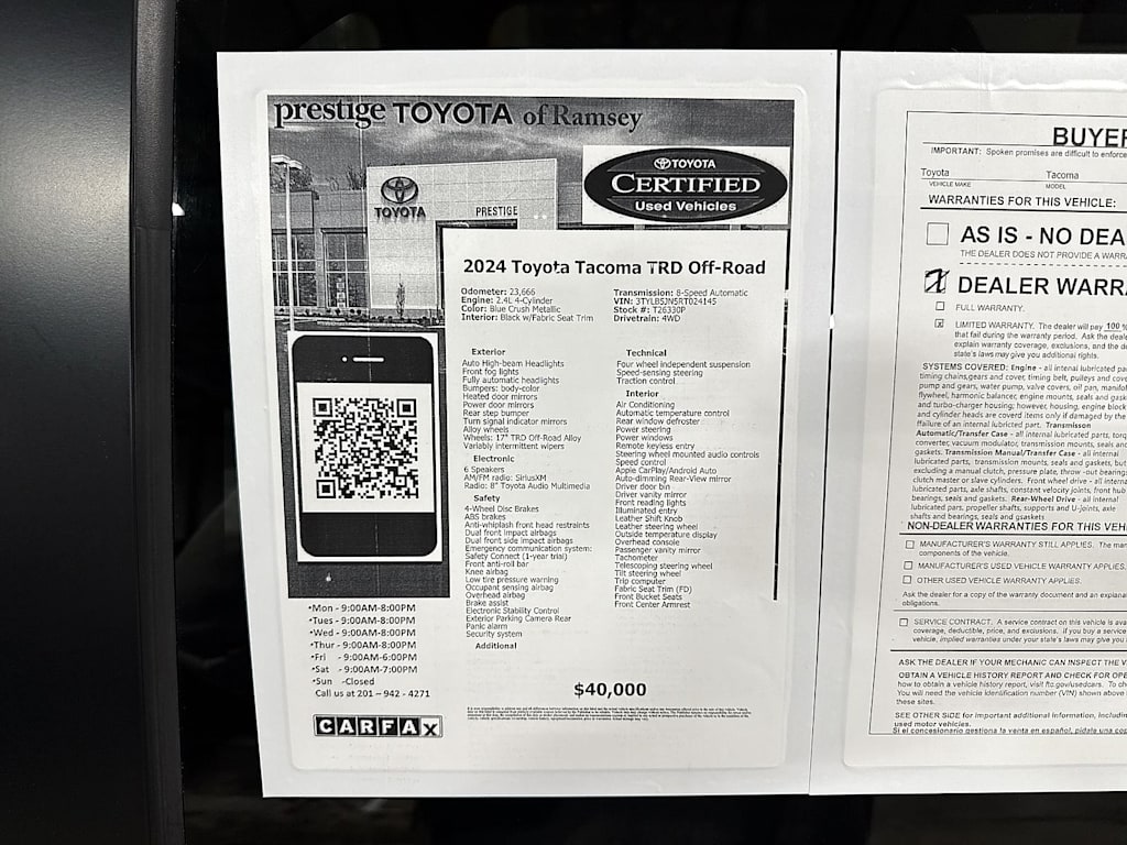 Thumbnail: 2024 Toyota Tacoma - 17