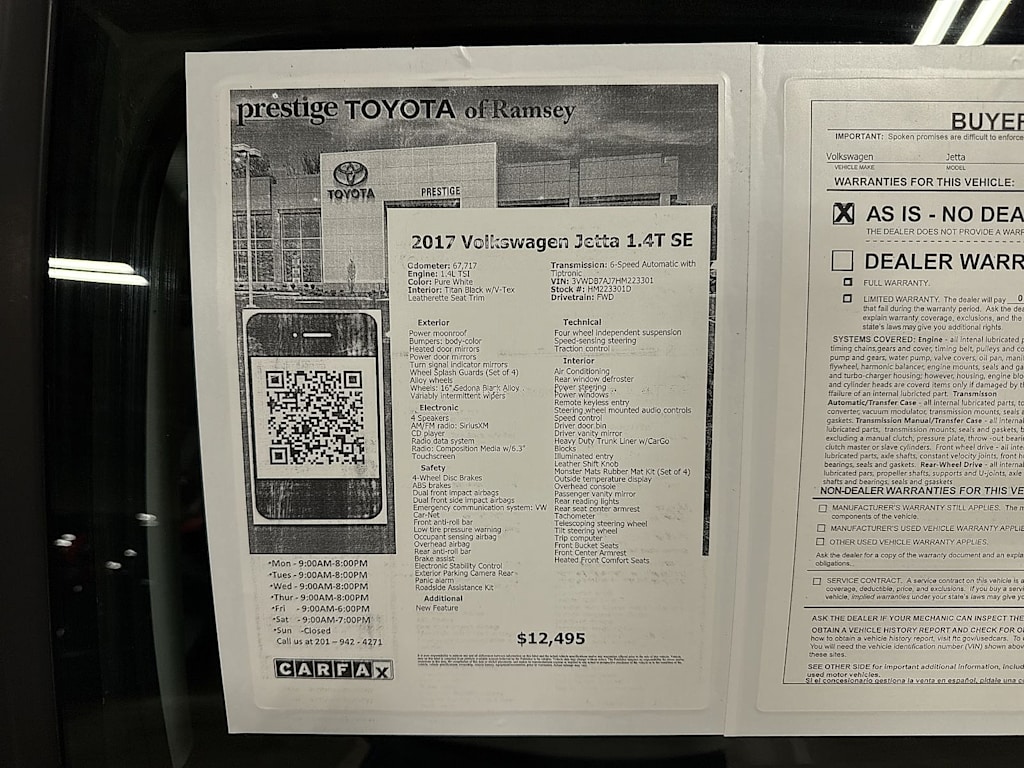 Thumbnail: 2017 Volkswagen Jetta - 18