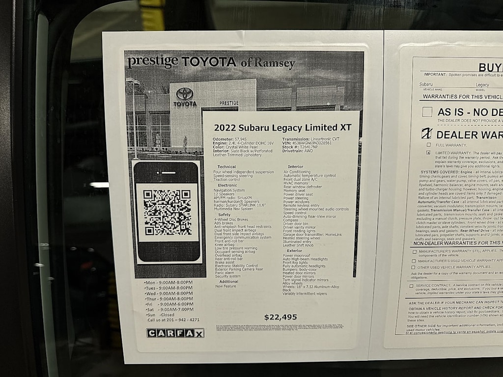 Thumbnail: 2022 Subaru Legacy - 11