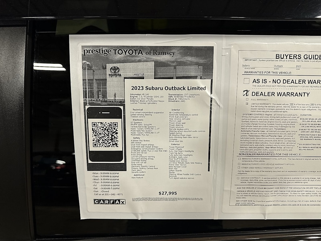 Thumbnail: 2023 Subaru Outback - 9