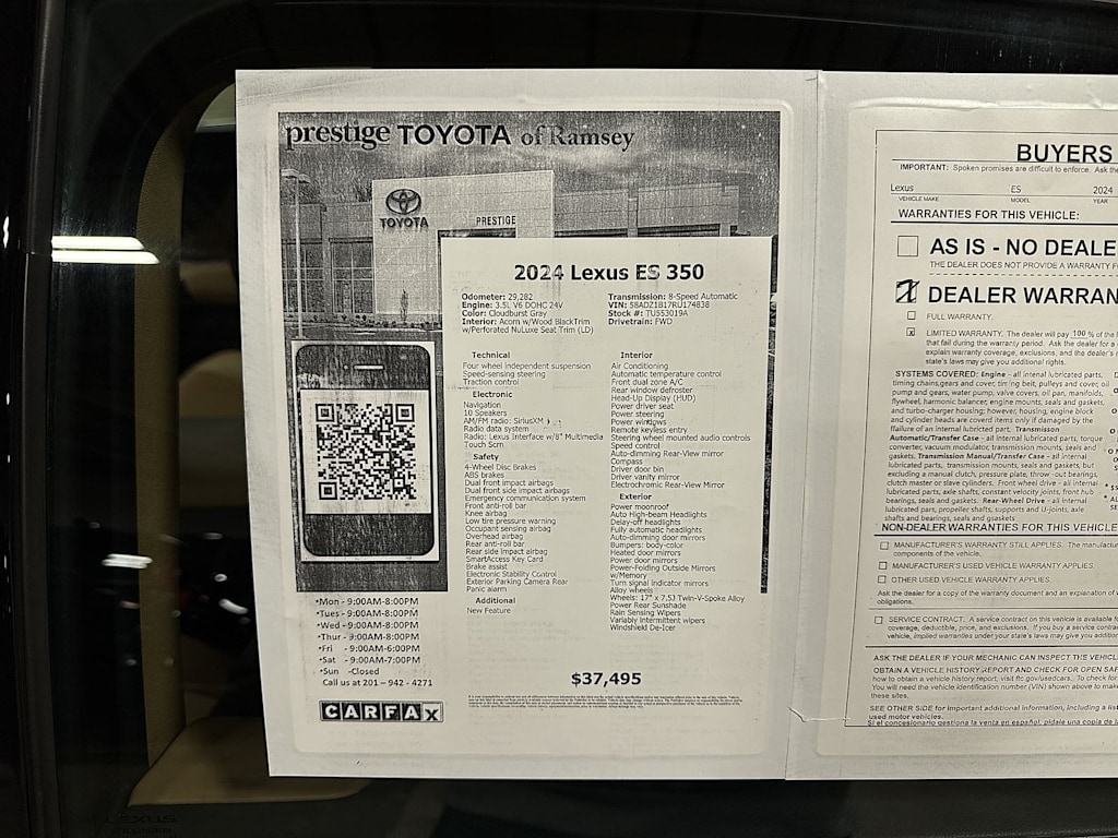 Thumbnail: 2024 Lexus ES - 17