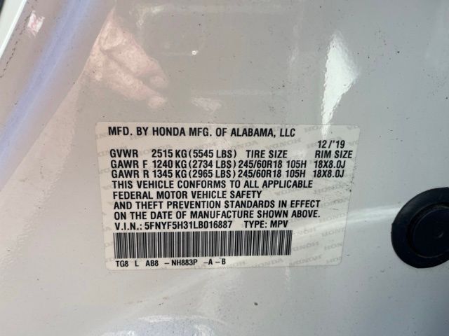 Thumbnail: 2020 Honda Pilot - 7