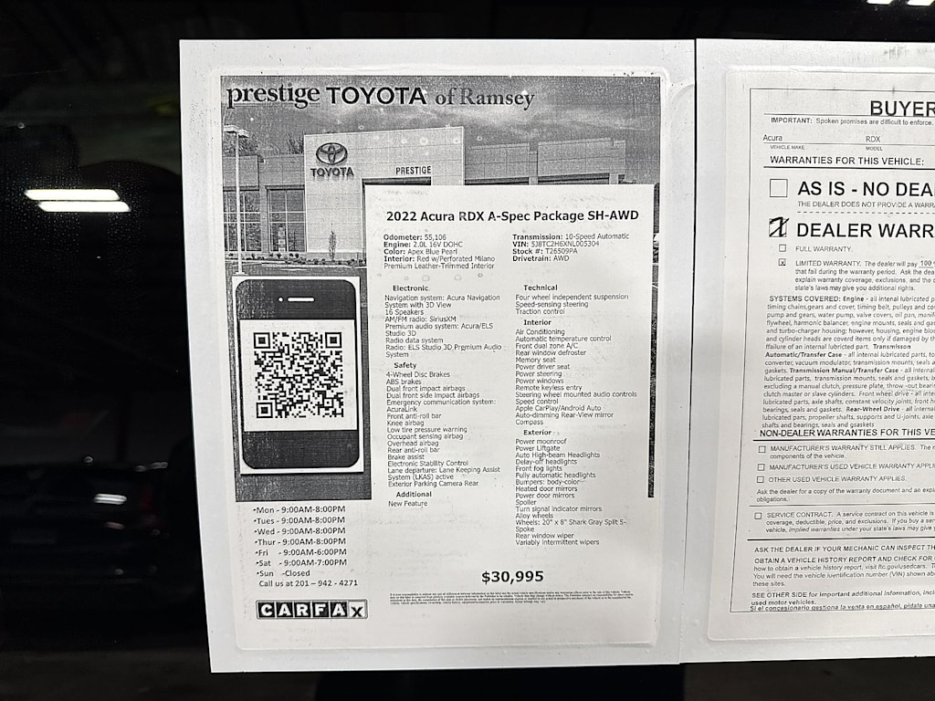 Thumbnail: 2022 Acura RDX - 17