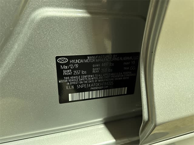 2019 Hyundai Sonata Limited 15