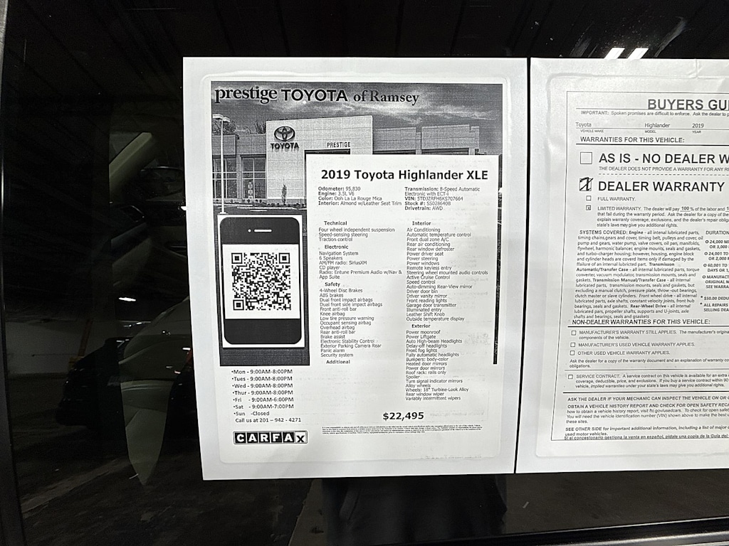 Thumbnail: 2019 Toyota Highlander - 13