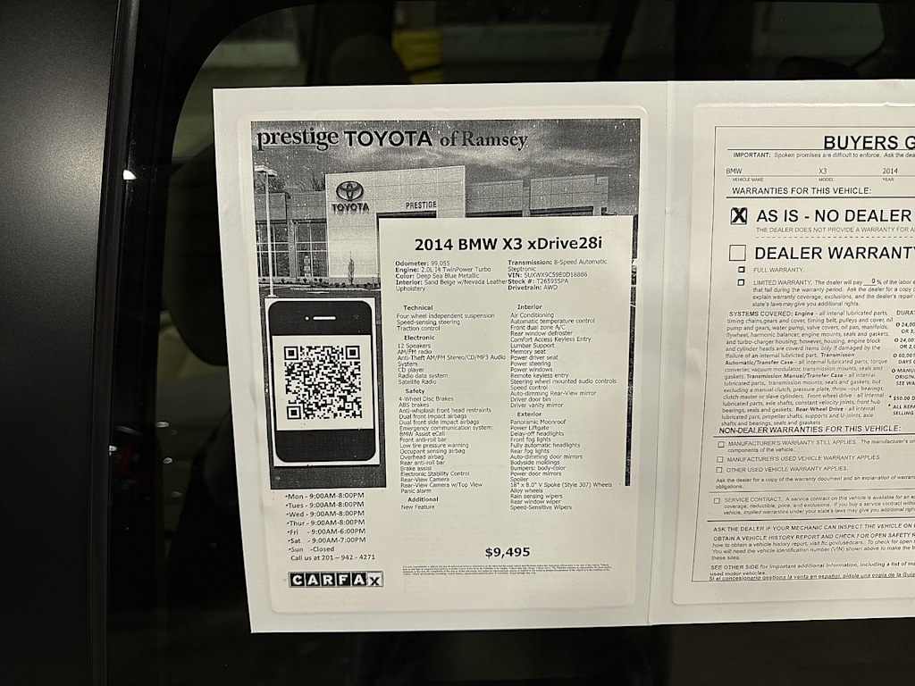 Thumbnail: 2014 BMW X3 - 18