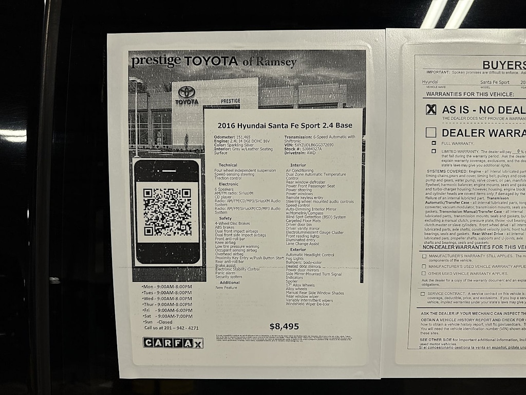 Thumbnail: 2016 Hyundai Santa Fe - 12