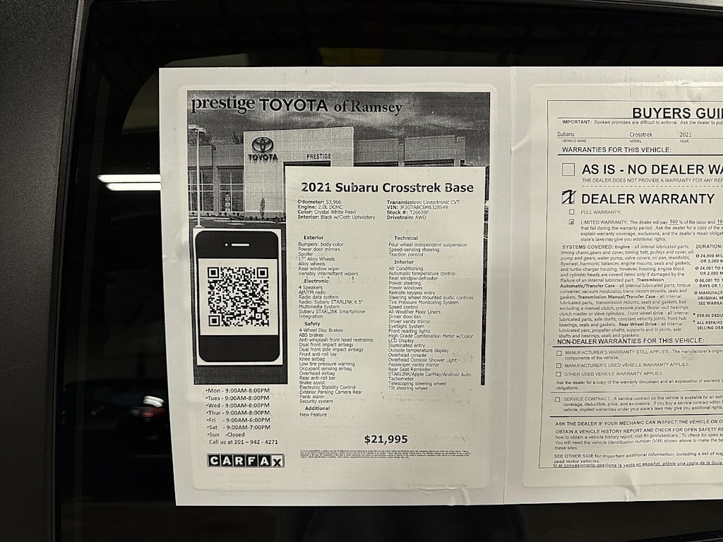 Thumbnail: 2021 Subaru Crosstrek - 12