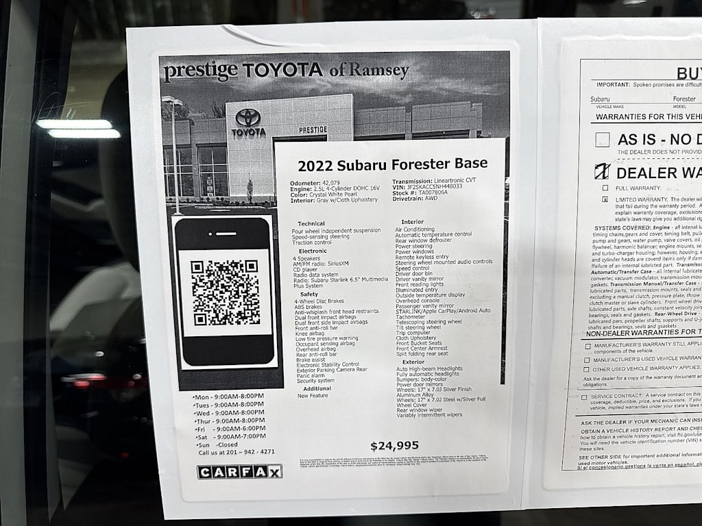 Thumbnail: 2022 Subaru Forester - 13