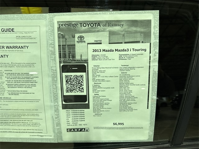 2013 Mazda Mazda3 i Touring 16
