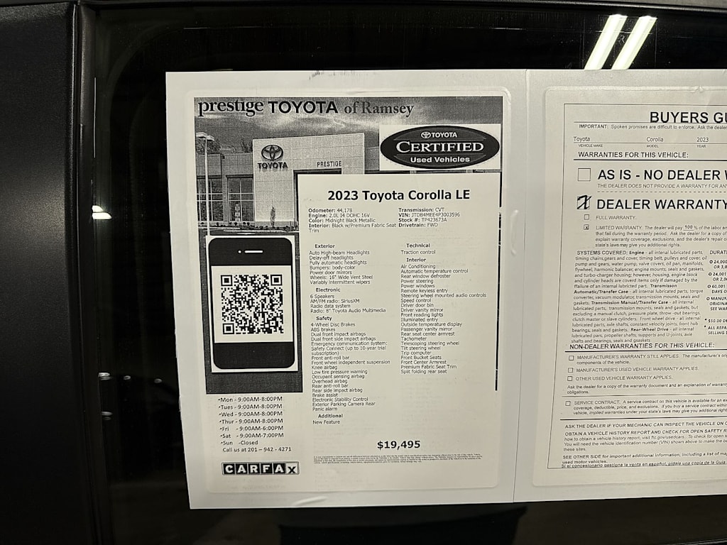 Thumbnail: 2023 Toyota Corolla - 12