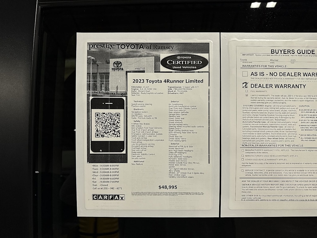 Thumbnail: 2023 Toyota 4Runner - 18