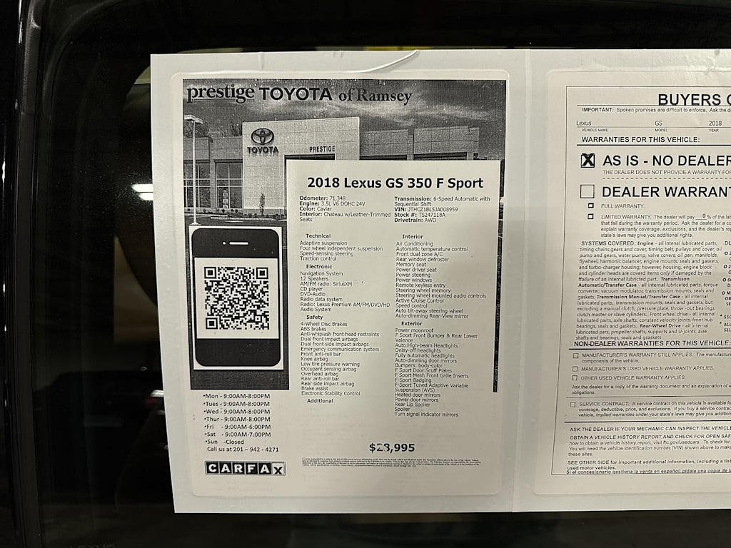 Thumbnail: 2018 Lexus GS - 10