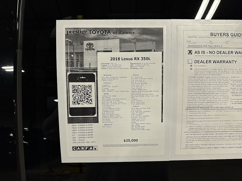 Thumbnail: 2018 Lexus RX - 12