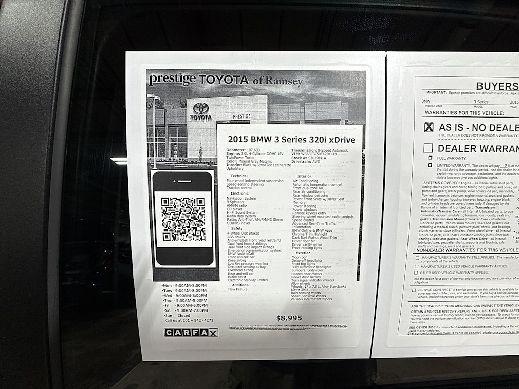 Thumbnail: 2015 BMW 3 Series - 17