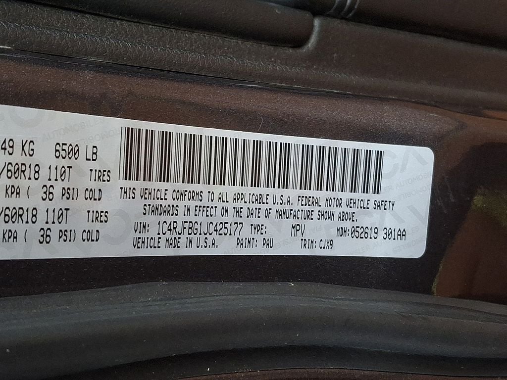 Thumbnail: 2018 Jeep Grand Cherokee - 14