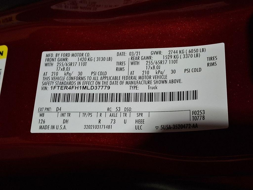 Thumbnail: 2021 Ford Ranger - 14