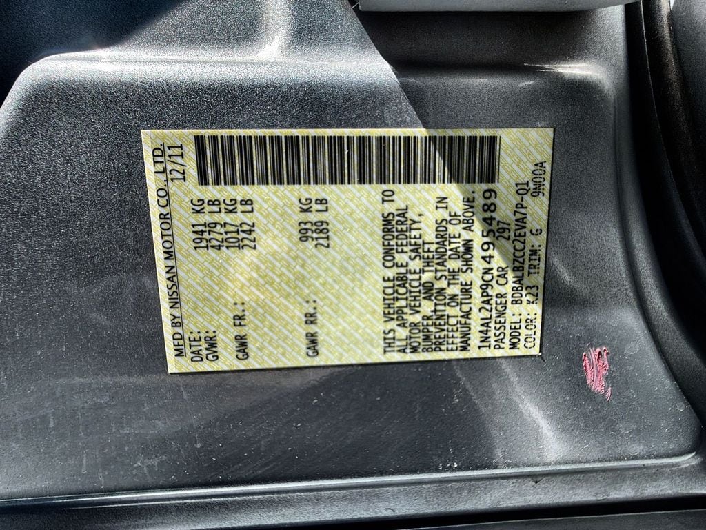 Thumbnail: 2012 Nissan Altima - 19