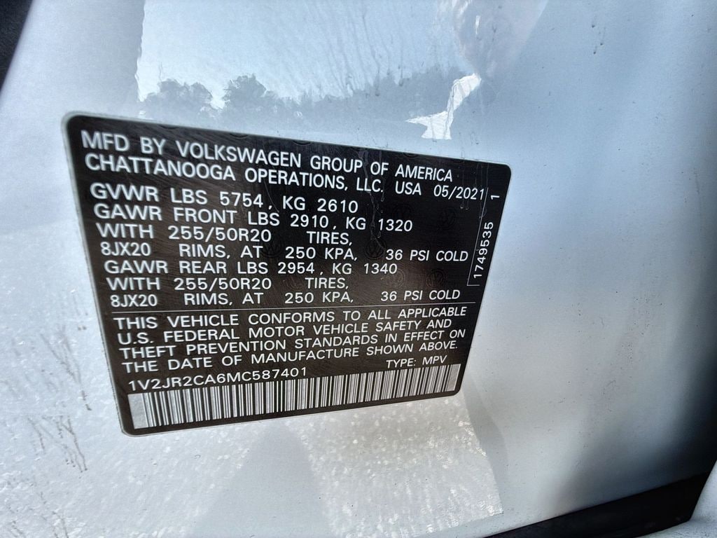 Thumbnail: 2021 Volkswagen Atlas - 19