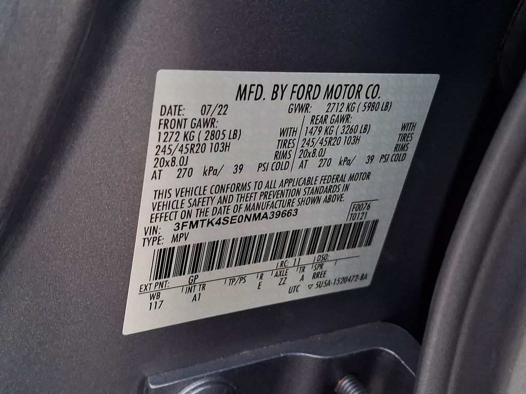 Thumbnail: 2022 Ford Mustang Mach-E - 28