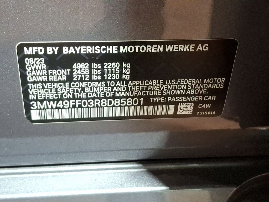 2024 BMW 3 Series M340i 22