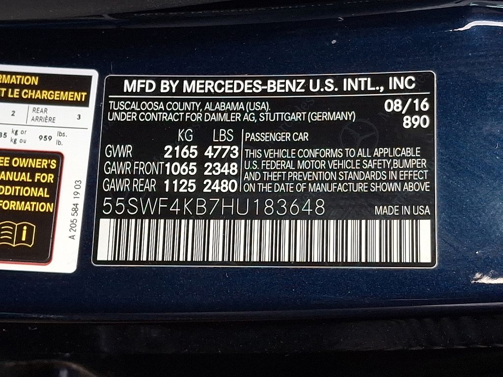 Thumbnail: 2017 Mercedes-Benz C-Class - 13