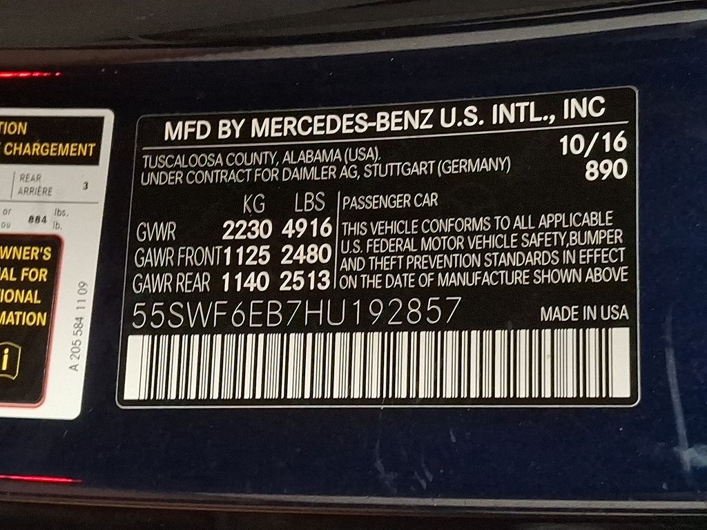 Thumbnail: 2017 Mercedes-Benz C-Class - 12