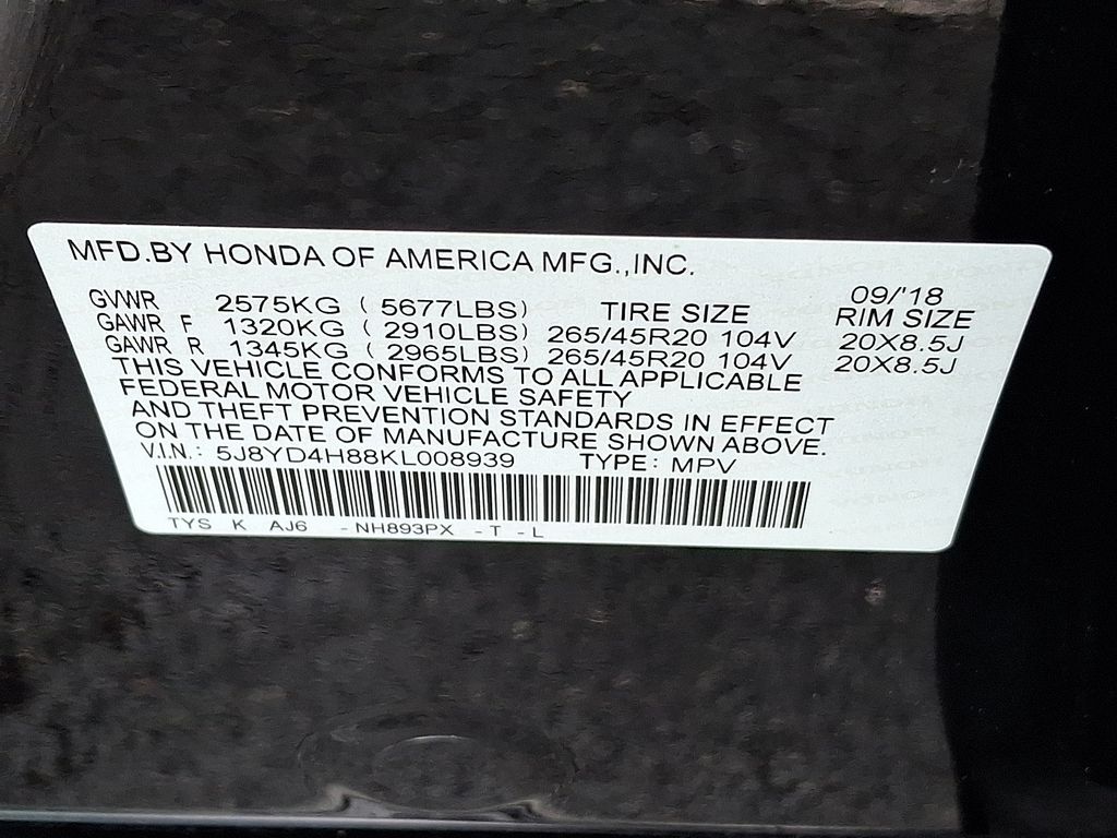 Thumbnail: 2019 Acura MDX - 13