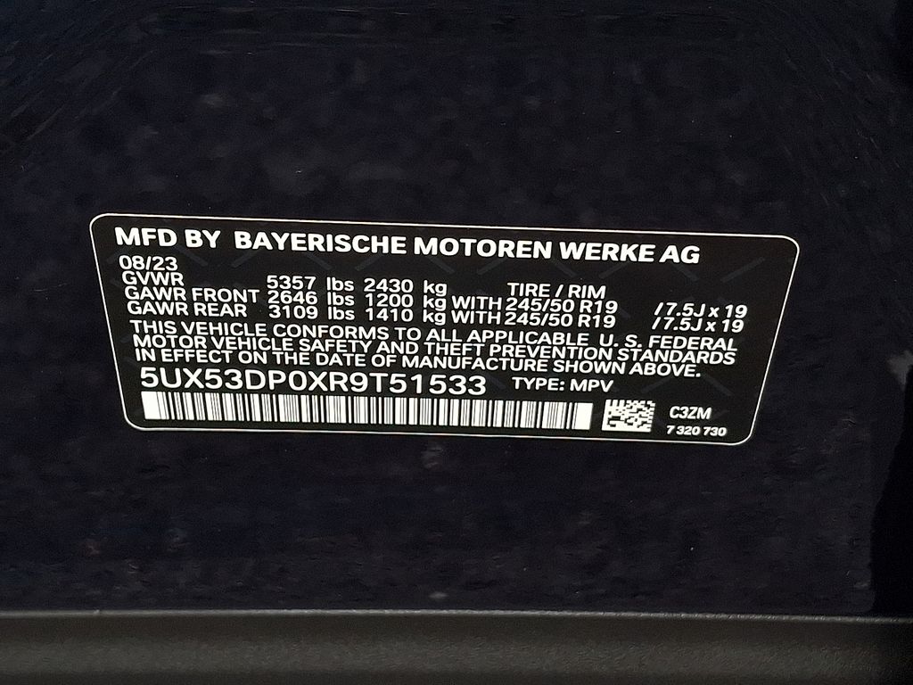 Thumbnail: 2024 BMW X3 - 12