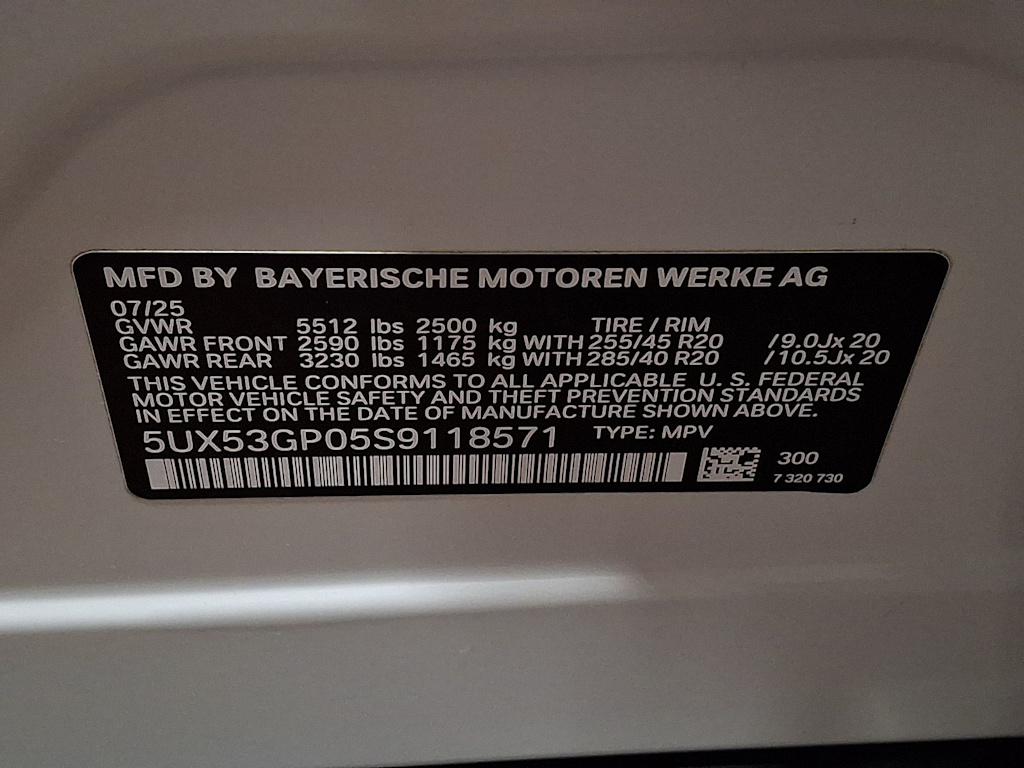 Thumbnail: 2025 BMW X3 - 14
