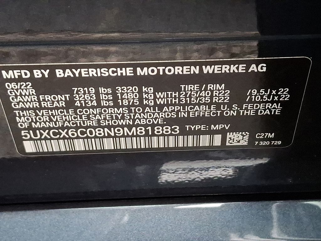 2022 BMW X7 M50i 12