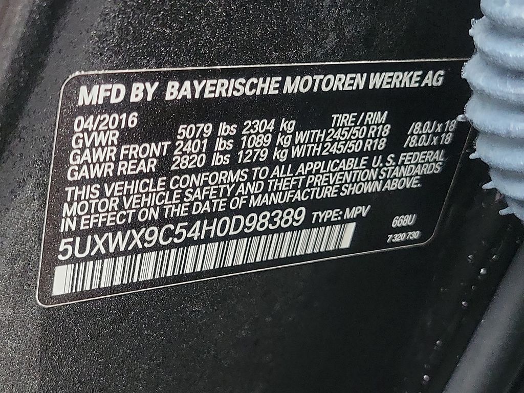 2017 BMW X3 xDrive28i 13