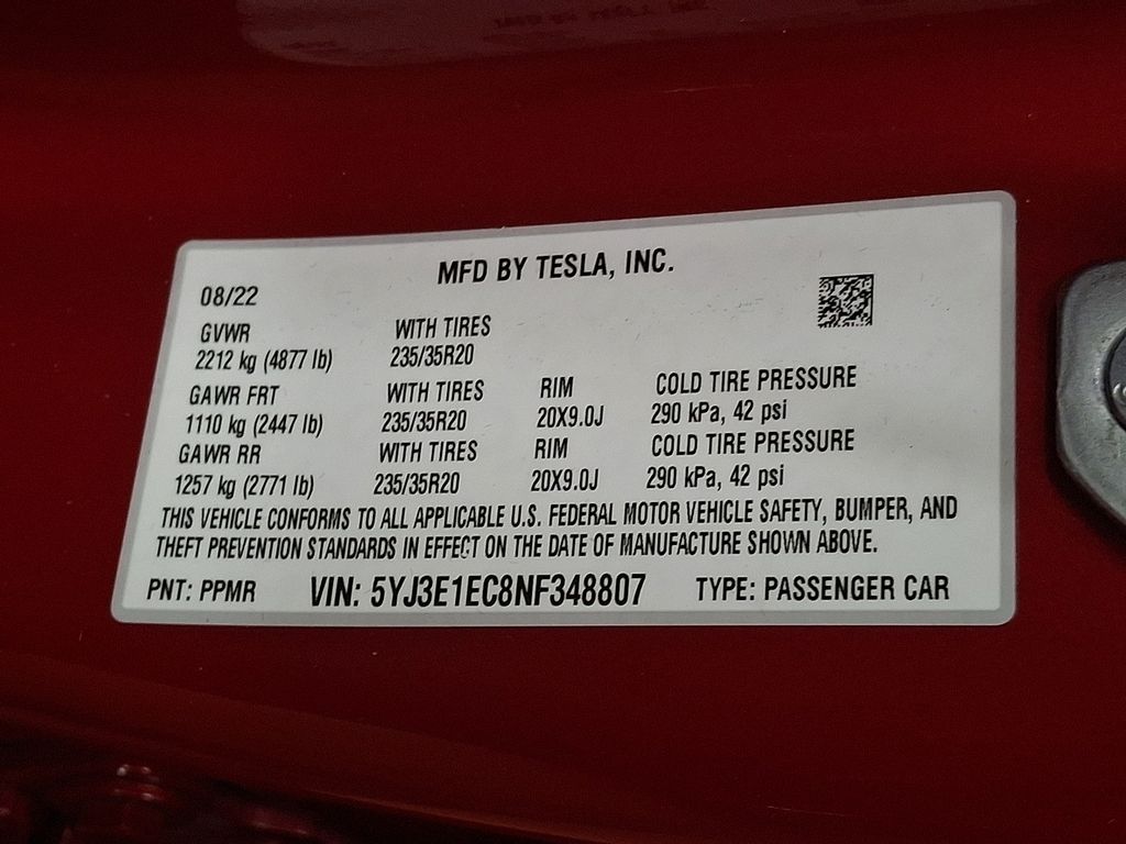 Thumbnail: 2022 Tesla Model 3 - 13