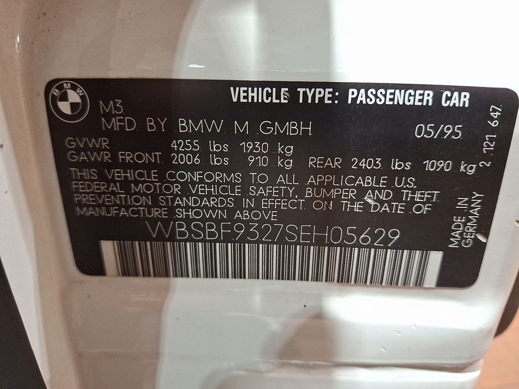 Thumbnail: 1995 BMW M3 - 15