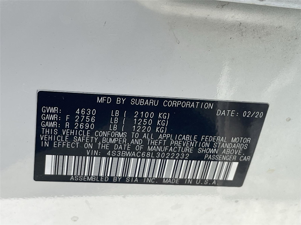 Thumbnail: 2020 Subaru Legacy - 16
